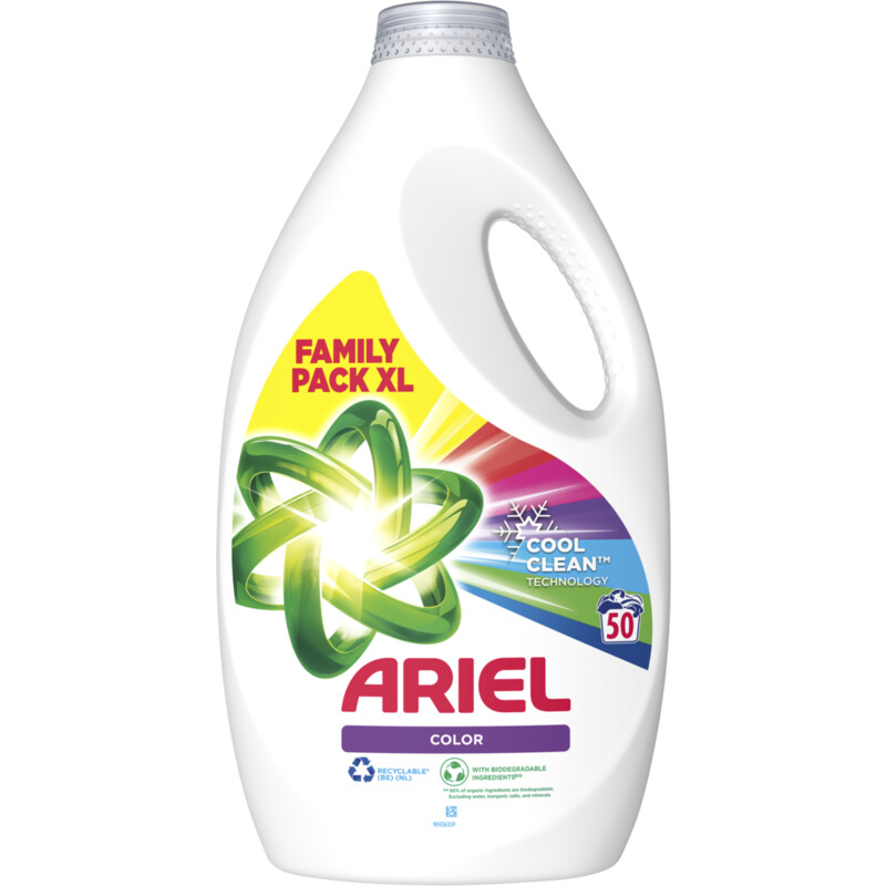 Een afbeelding van Ariel Color family pack XL wasmiddel