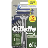 Een afbeelding van Gillette Sensor3 recycled