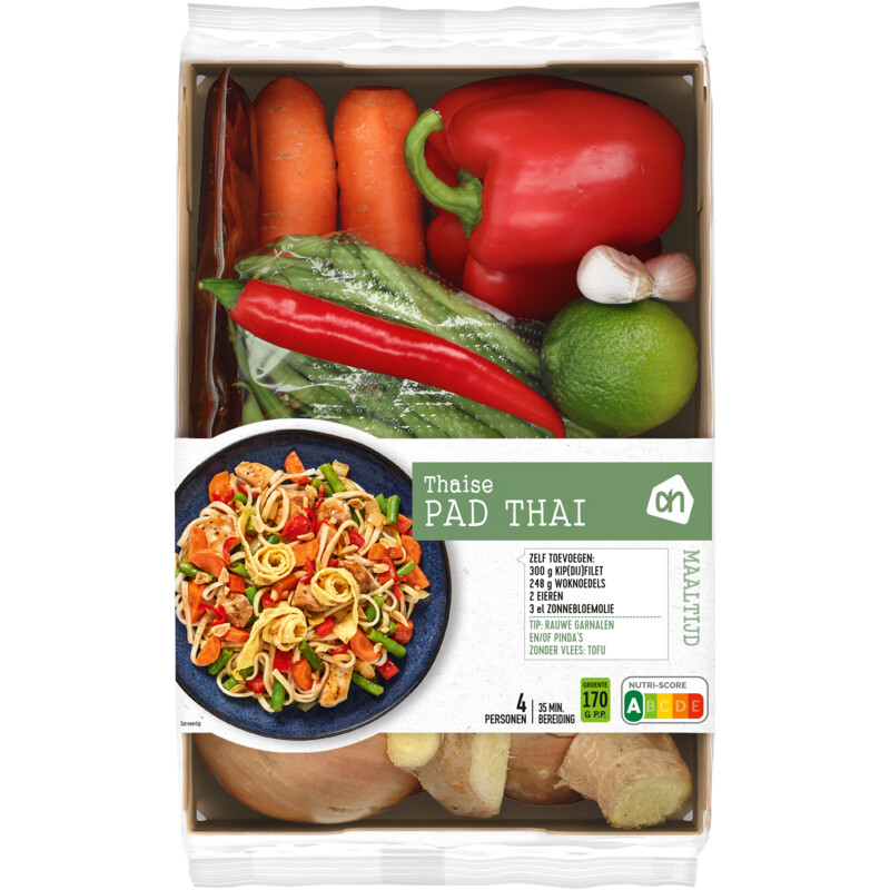 Een afbeelding van AH Thaise pad Thai verspakket