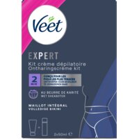 Afbeelding van Veet Expert ontharingscrème bikini kit