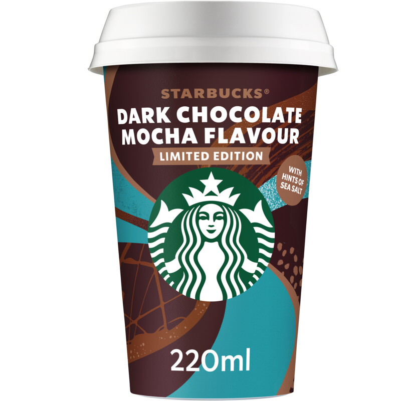 Een afbeelding van Starbucks Dark chocolate mocha