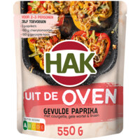 Een afbeelding van Hak Oven gevulde paprika