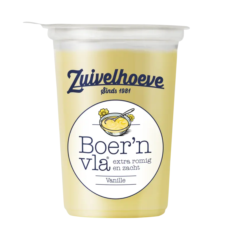 Zh boer'n vla vanille 450gr