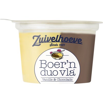 pdp-image-Zuivelhoeve Boer'n vla vanille & chocolade