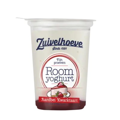 pdp-image-Zuivelhoeve Roomyoghurt kwarktaart aardbei