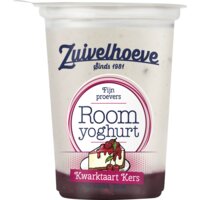 Een afbeelding van Zuivelhoeve Roomyoghurt kwarktaart kers