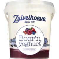 Een afbeelding van Zuivelhoeve Boer'n yoghurt bosvruchten