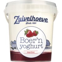 Een afbeelding van Zuivelhoeve Boer'n yoghurt aardbei
