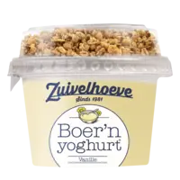 Zuivelhoeve Boer'n yoghurt vanille & muesli