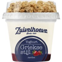 Afbeelding van Zuivelhoeve Griekse stijl to go aardbei
