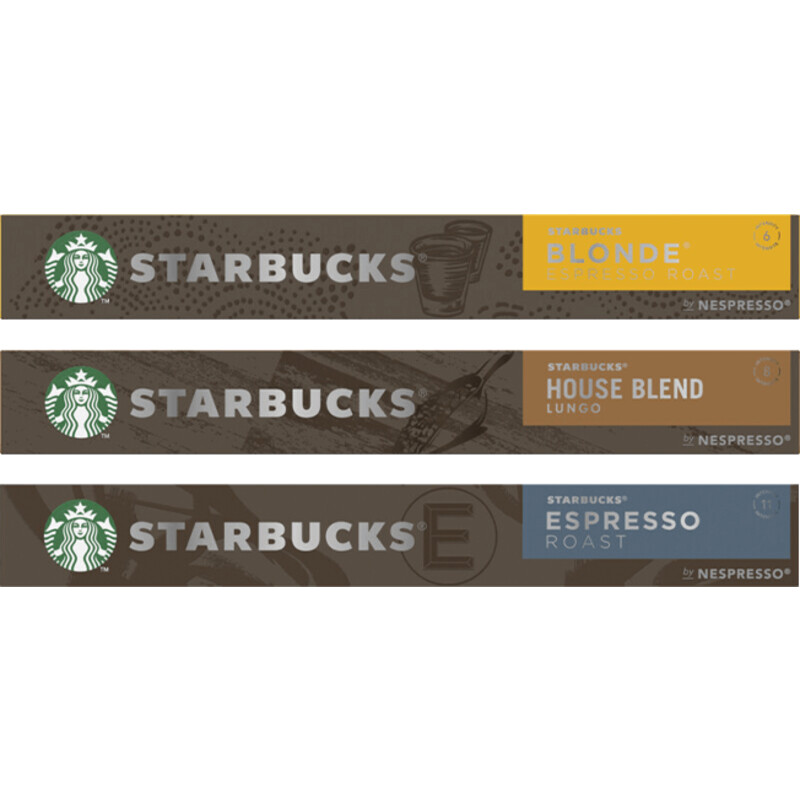 parallel Zeldzaamheid Onderscheid Starbucks Nespresso Koffiecups pakket bestellen | Albert Heijn