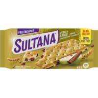Sultana Fruitbiscuit peer kaneel smaak