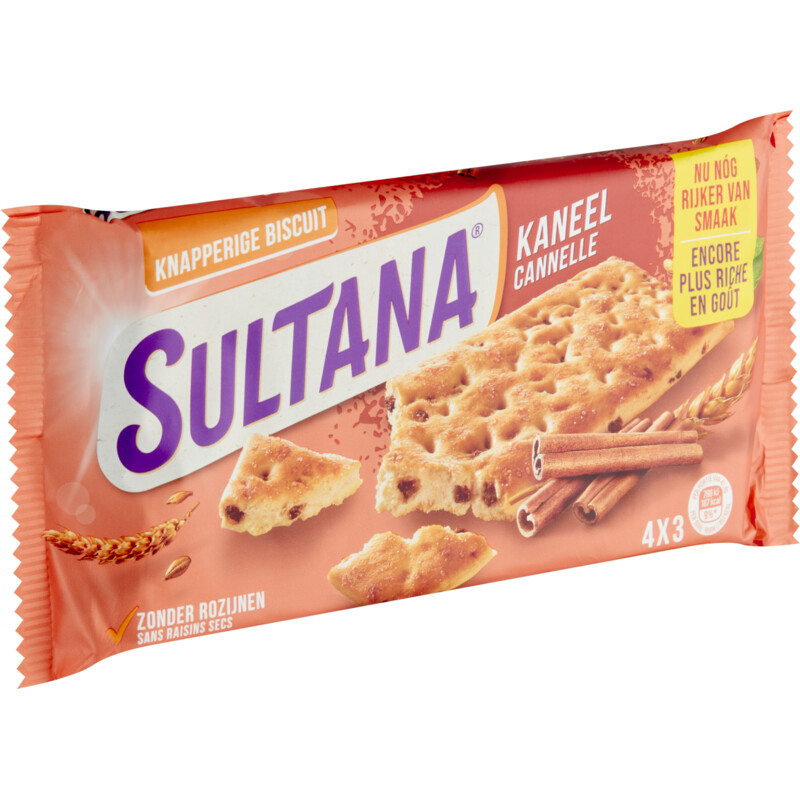 Een afbeelding van Sultana Knapperige biscuit kaneel