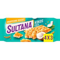 Sultana Knapperige biscuit kokos
