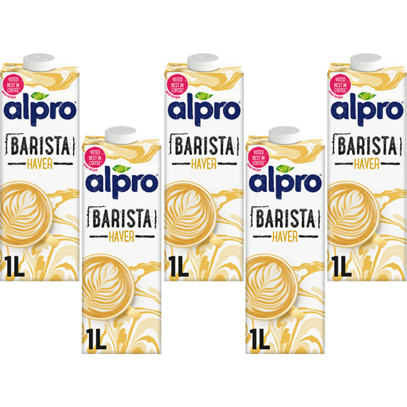 Een afbeelding van Alpro Barista haver 5-pack
