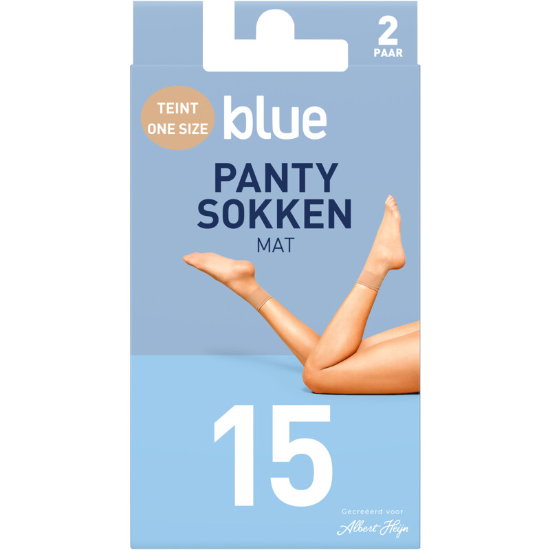Een afbeelding van AH Enkelsok zijdeglans teint 15 denier