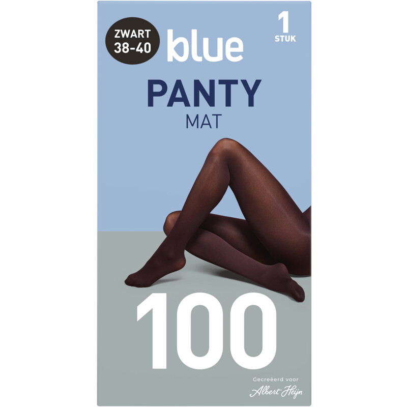 kraan Enzovoorts Effectief Blue Panty zwart 100 denier maat 38-40 bestellen | Albert Heijn
