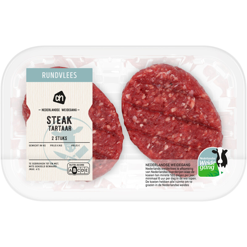 Een afbeelding van AH Runder steak tartaar