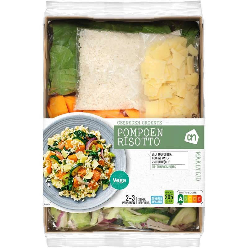 AH Gesneden verspakket pompoen risotto bestellen | Albert Heijn