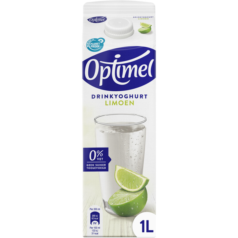 Een afbeelding van Optimel Drinkyoghurt limoen