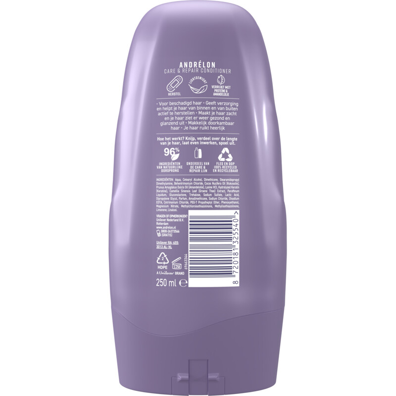 Een afbeelding van Andrélon Care & repair conditioner