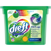 Een afbeelding van Dreft 4in1 Wasmiddel capsules origineel bel