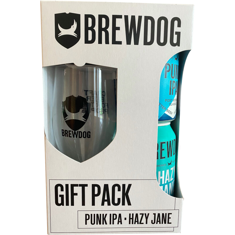 Een afbeelding van BrewDog Geschenkverpakking punk & hazy