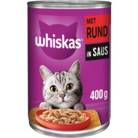 Een afbeelding van Whiskas Met rund en saus