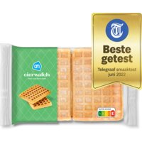 Een afbeelding van AH Eierwafels met poedersuiker