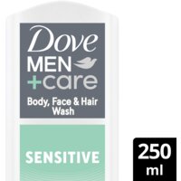 Een afbeelding van Dove Men+Care 3-in-1 douchegel sensitive