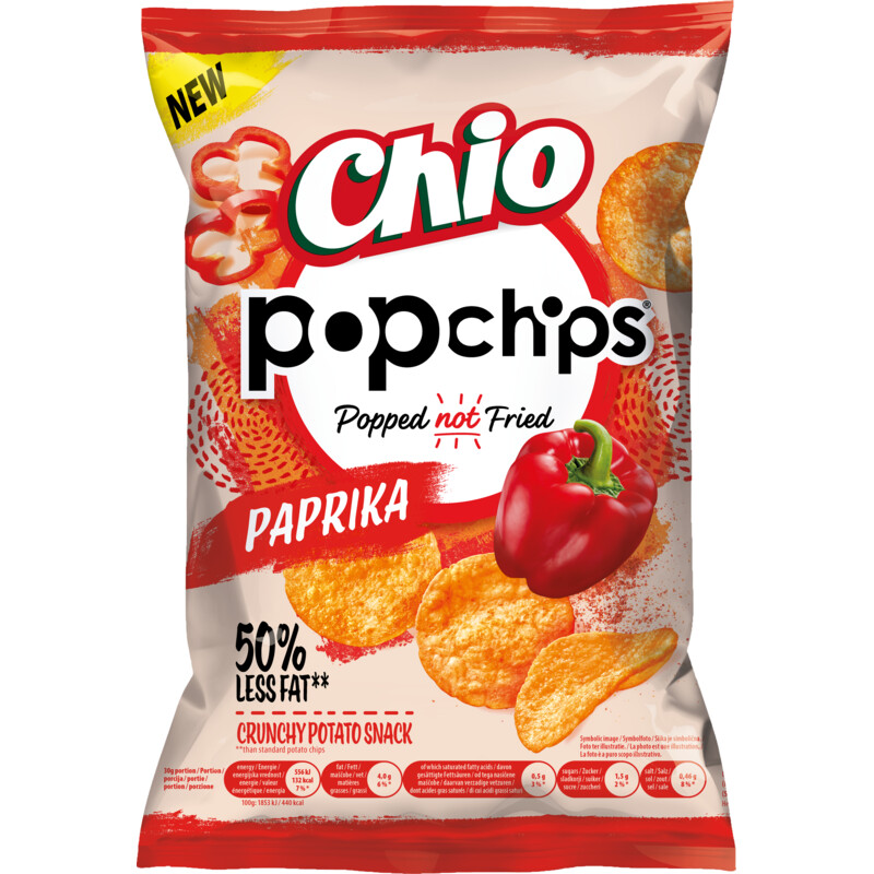 Chio Popchips paprika bestellen Albert Heijn