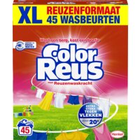 Een afbeelding van Color Reus Waspoeder wasmiddel kleur