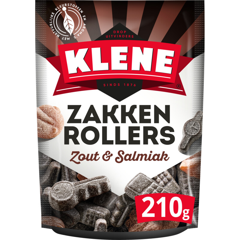 Een afbeelding van Klene Zakkenrollers zout & salmiak