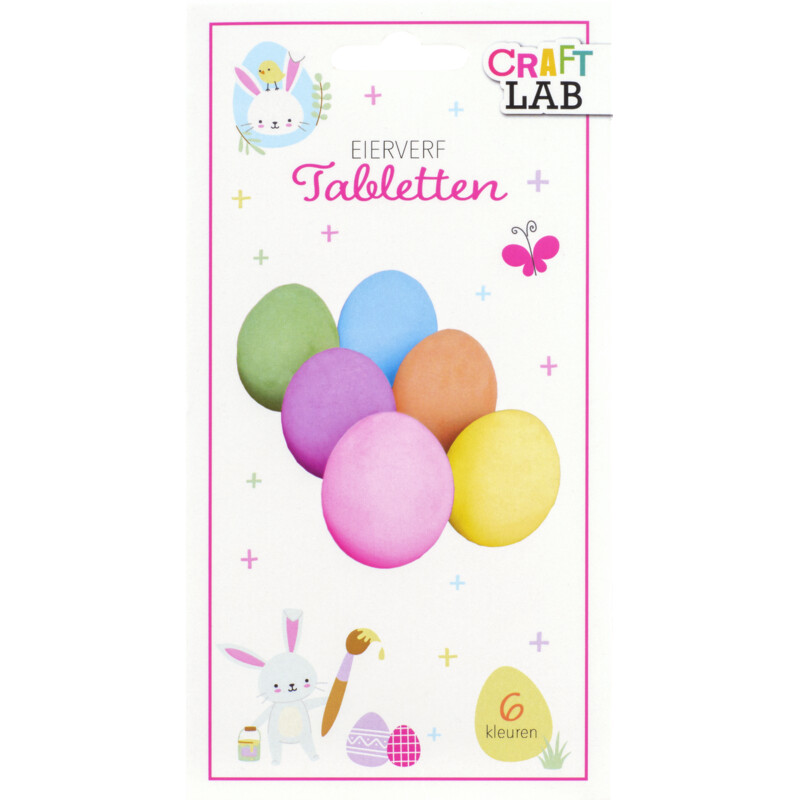 Een afbeelding van Craft Lab Eierverf tabletten