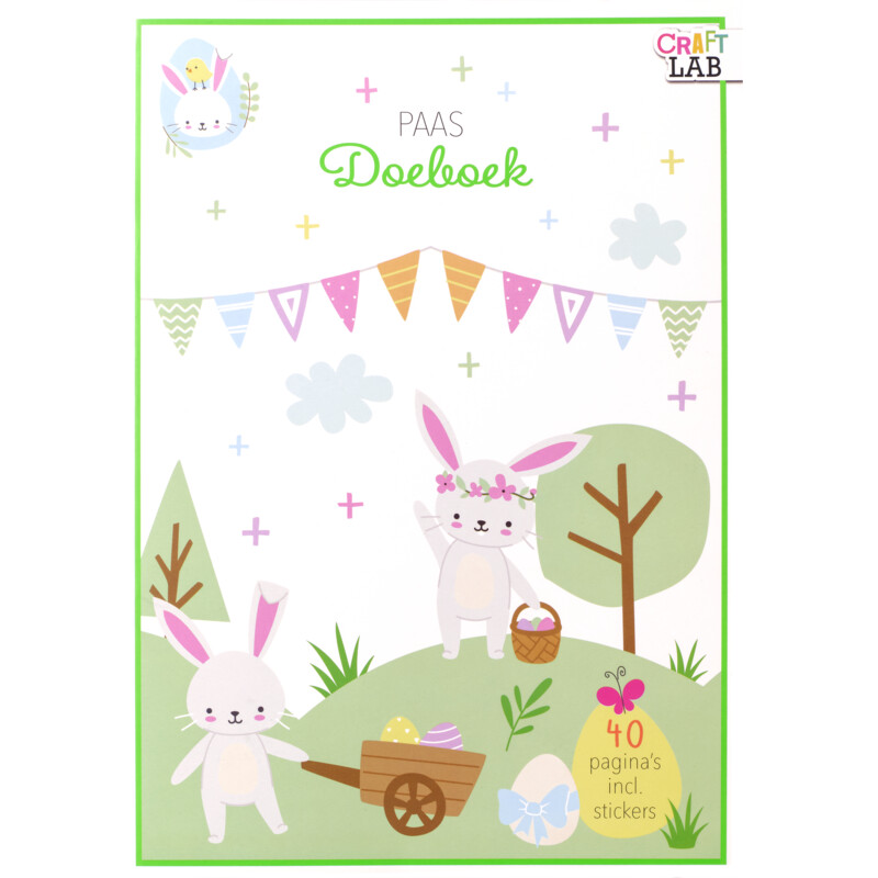 Een afbeelding van Craft Lab Doeboek Pasen