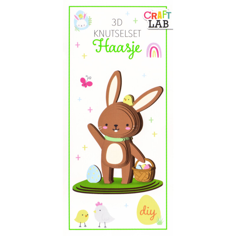 Craft Lab 3D dieren knutselset Pasen bestellen | Albert Heijn