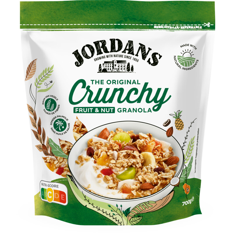 Jordans Crunchy fruit & nut granola bestellen Albert Heijn