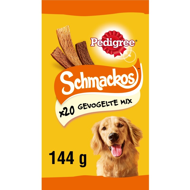 Een afbeelding van Pedigree Schmackos gevogelte mix