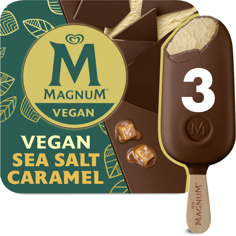 Een afbeelding van Magnum Vegan sea salt caramel