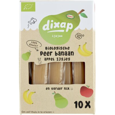 pdp-image-Dixap Biologische peer banaan appel ijsjes
