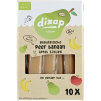Een afbeelding van Dixap Biologische peer banaan appel ijsjes
