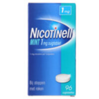 Een afbeelding van Nicotinell Mint zuigtablet 1mg stoppen met roken