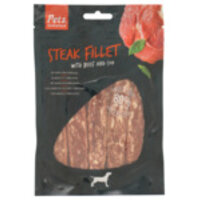 Een afbeelding van Pets Unlimited Steak fillet with beef and cod