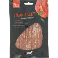Een afbeelding van Pets Unlimited Steak fillet with beef and cod