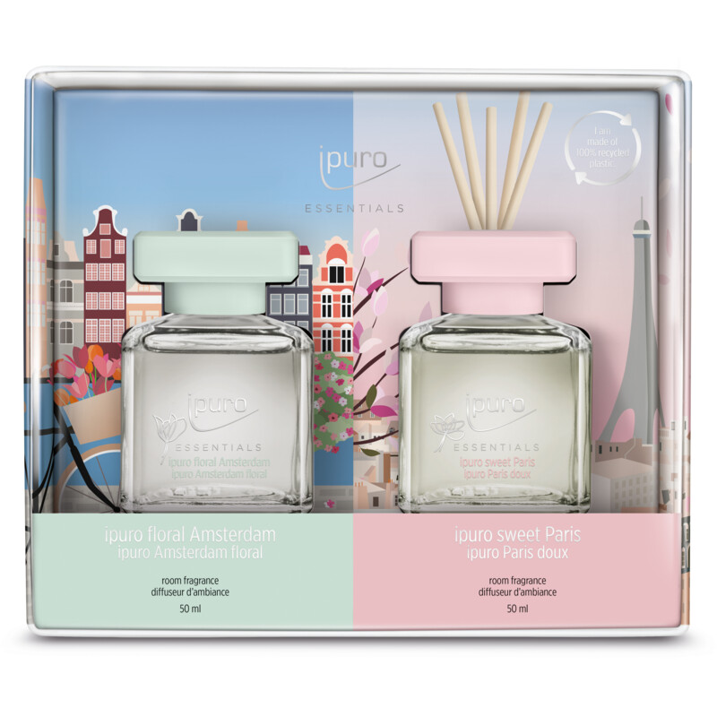 Een afbeelding van Ipuro Geschenkset Paris & Amsterdam