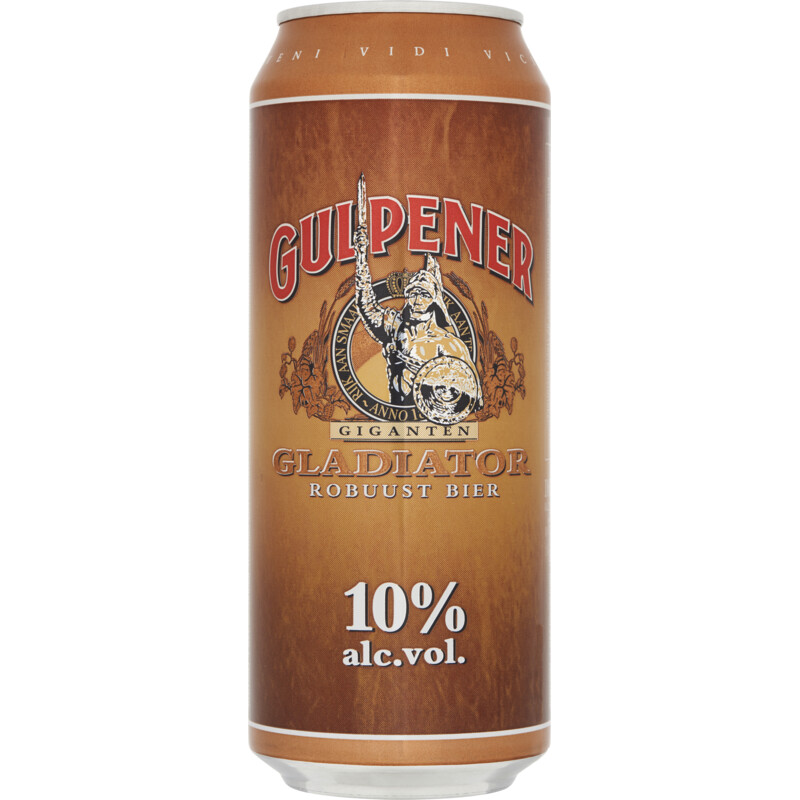Een afbeelding van Gulpener Gladiator robuust bier