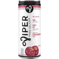 Viper Hard seltzer cranberry