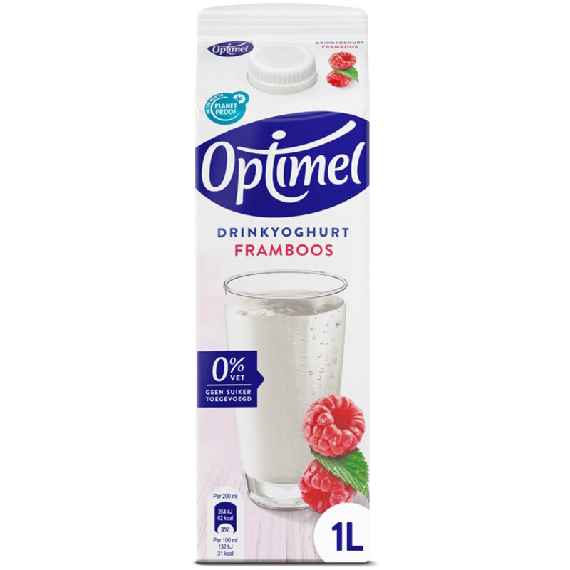 Een afbeelding van Optimel Drinkyoghurt framboos