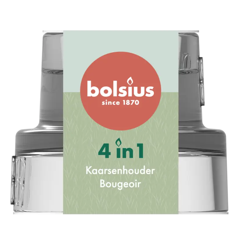 Bolsius Houder 2-in-1 rond