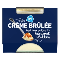 AH Crème brulée met karamel vlokken